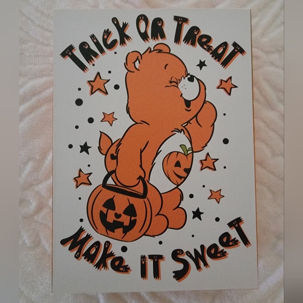 Care Bear Halloween Wall Decoration